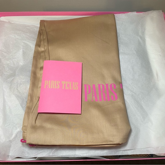 Paris Texas Python Printed Leather Slouchy Pointed Toe Boot - Picture 2 of 12